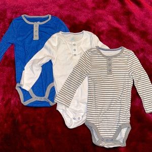 3 Pack Cloud Island Onesies